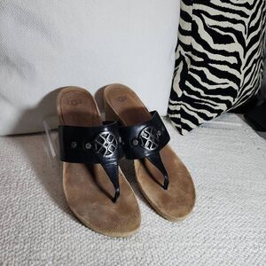 Ugg Australia Wedge Sandal Size 8